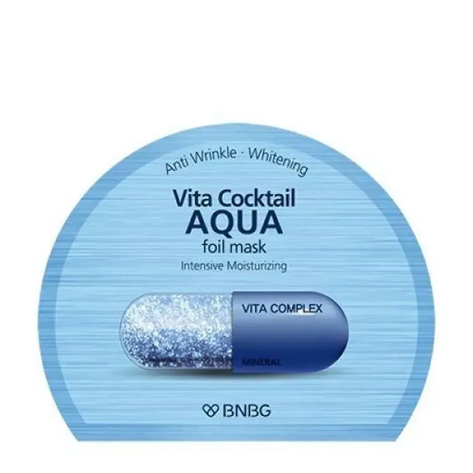 Mặt Nạ Bnbg Dưỡng Ẩm Cho Mọi Loại Da 30ml Vita Cocktail Aqua Foil Mask.