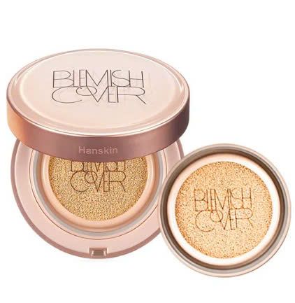 Phấn Nước Trang Điểm Hanskin Blemish Cover Conceal Cushion Semi-Matte N21(+Refill) 11G