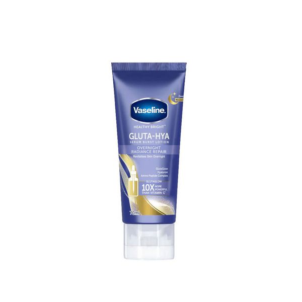 Sữa Dưỡng Thể Vaseline Gluta-Hya Trắng Da Ban Đêm Overnight Radiance Repair Tuýp 330ml