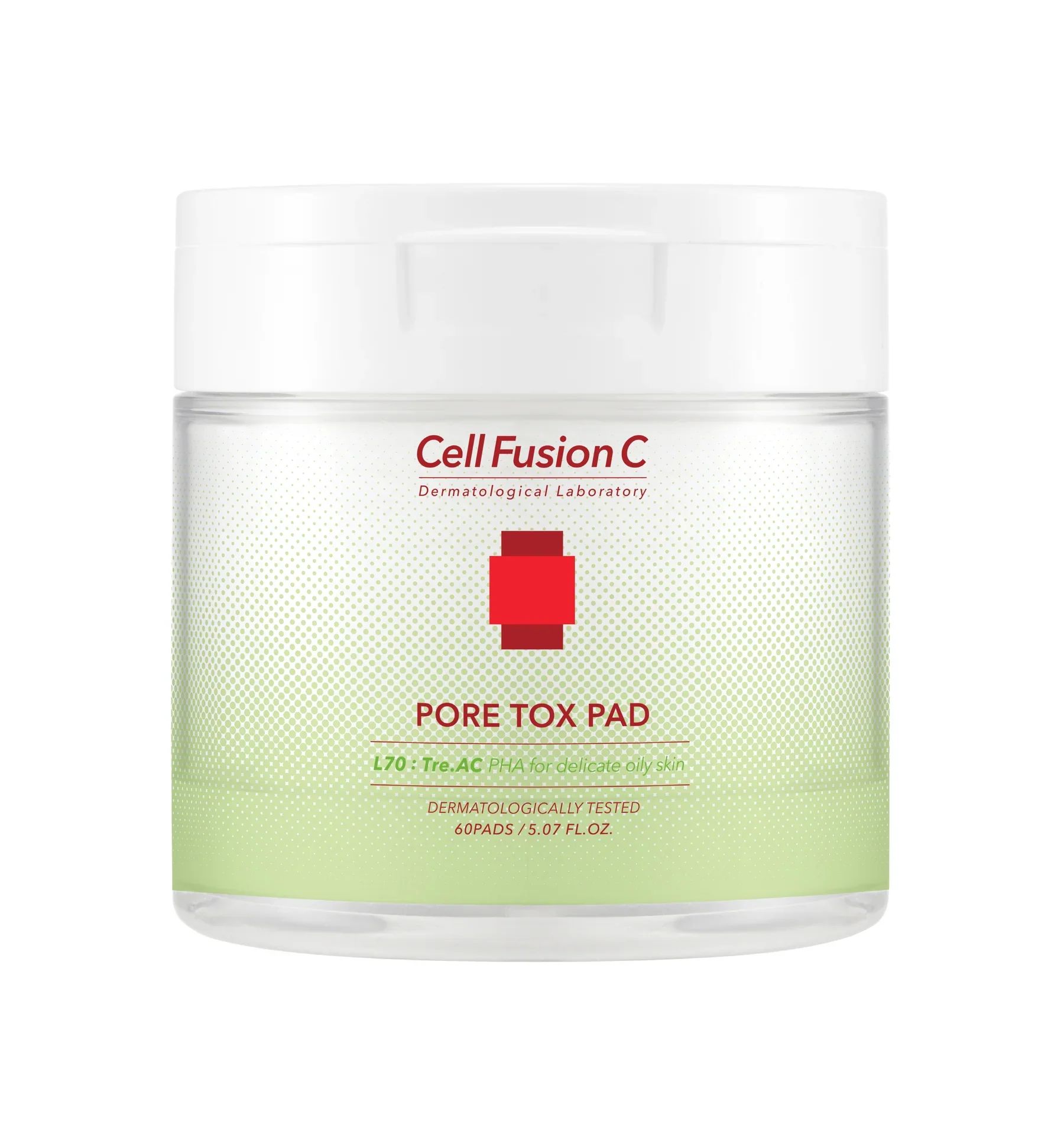 Cotton Pad Làm Sạch, Se Khít Chân Lông Cell Fusion C Pore Tox Pad 140ml (60pcs)