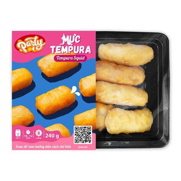 Mực Tempura Party 240g