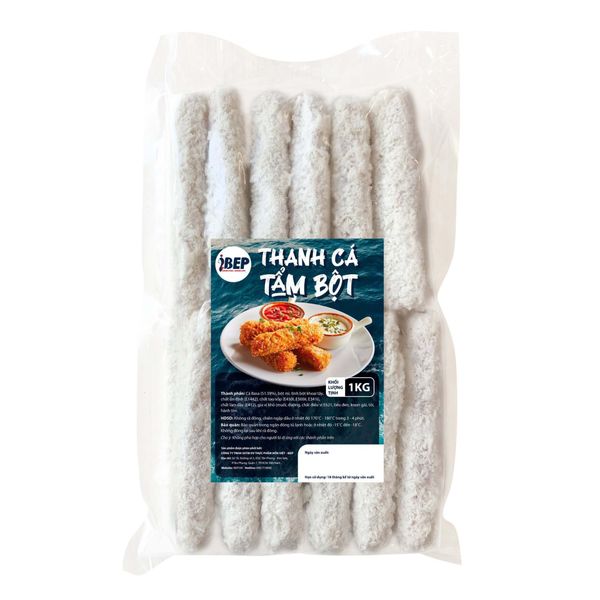 Thanh cá tẩm bột iBep 1kg