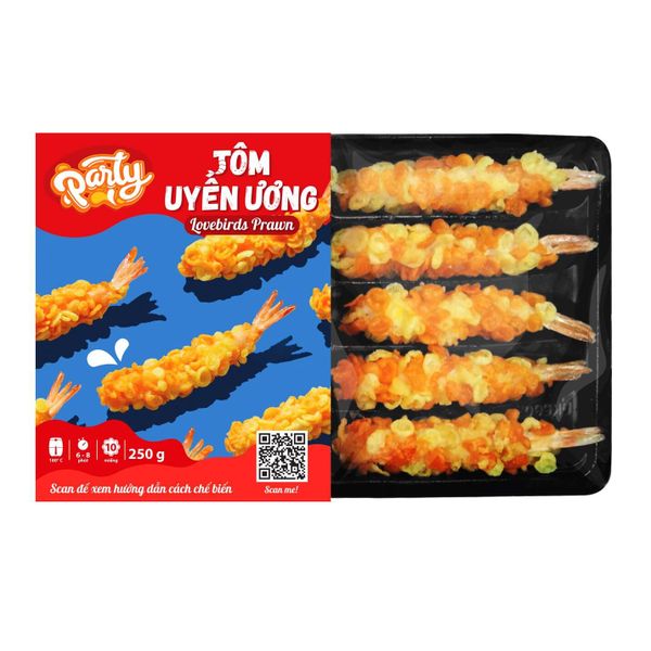 Tôm uyên ương Party 250g