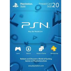 Thẻ PSN Gift Card 20SGD - Singapore