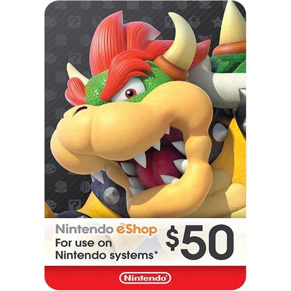 Thẻ Nintendo eShop 50$ - US