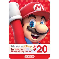 Thẻ Nintendo eShop 20$ - US