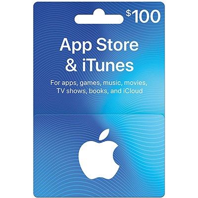 Thẻ iTunes Gift Card 100$ - US (Thẻ Cứng)