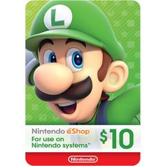 Thẻ Nintendo eShop 10$ - US