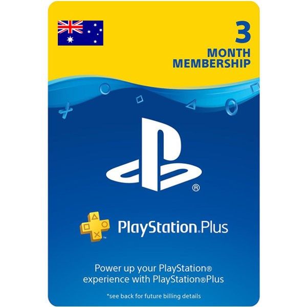 Thẻ PlayStation Plus 3 tháng - Australia