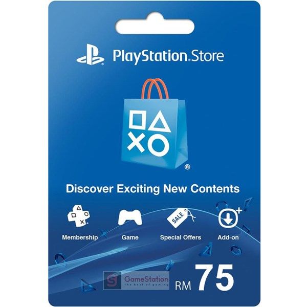 Thẻ PSN RM75 - Malaysia