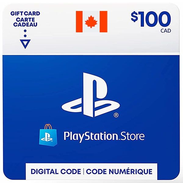 Thẻ PSN Gift Card 100 CAD - Canada