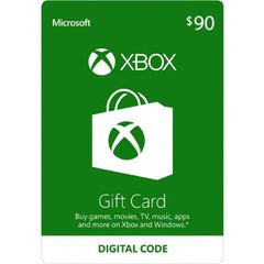 Thẻ Xbox Gift Card 90$ - US