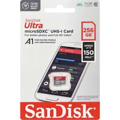 Thẻ nhớ MicroSDXC SanDisk Ultra A1 256GB 150MB/s