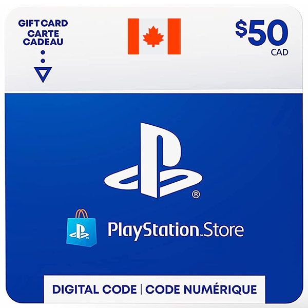 Thẻ PSN Gift Card 50 CAD - Canada