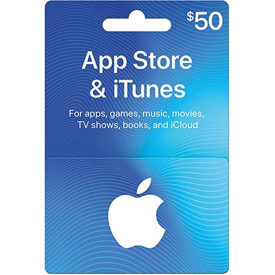 Thẻ iTunes Gift Card 50$ - US (Thẻ Cứng)