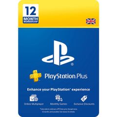 Thẻ PlayStation Plus 12 Tháng - UK