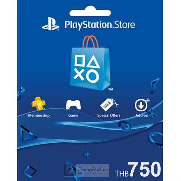 Thẻ PSN 750 Baht - Thái Lan