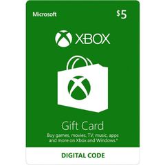 Thẻ Xbox Gift Card 5$ - US