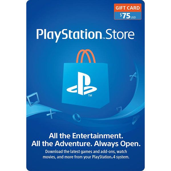 Thẻ PSN Gift Card 75$ - US