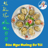  Bào Ngư Nướng Bơ Tỏi 