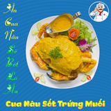  Cua Nâu Sốt Trứng Muối 