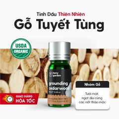 Tinh Dầu Hoàng Đàn - Tuyết Tùng (Cedarwood Essential Oil) Heny Garden