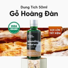 Tinh Dầu Hoàng Đàn - Tuyết Tùng (Cedarwood Essential Oil) Heny Garden