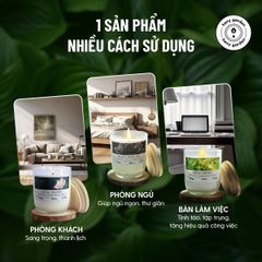 Nến Thơm Thư Giãn Chill & Mùi Hương Dễ Ngủ HENY GARDEN