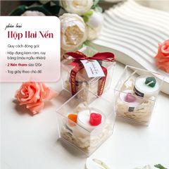 Quà Đáp Lễ Cưới Set 50-100 Phần Nến Thơm Heny Garden