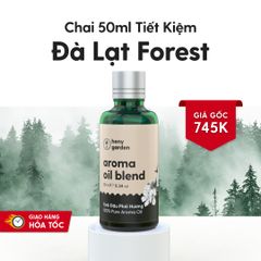 Tinh Dầu Thơm Phối Hương Da Lat Forest (Rừng Đà Lạt) Heny Garden