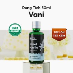 Tinh Dầu Vani (Sweet Vanilla Essential Oil) Heny Garden