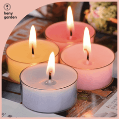 Vỏ Nến Tealight Nhựa Cứng Heny Garden