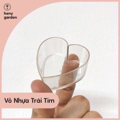 Vỏ Nến Tealight Nhựa Cứng Heny Garden