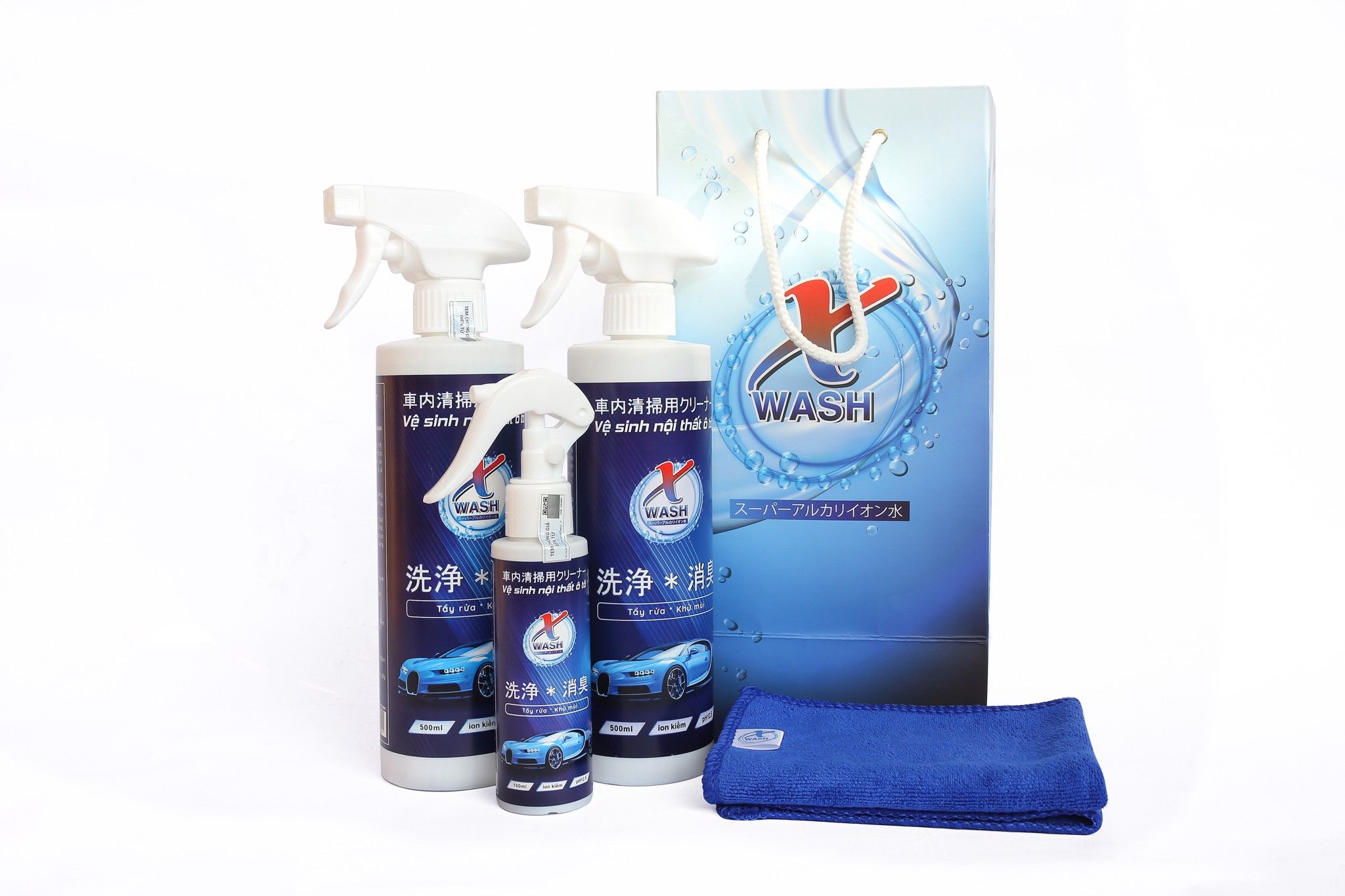 COMBO 2 TẶNG 3 ︳XWASH CHAI XỊT VỆ SINH XE HƠI ︳MIỄN PHÍ VẬN CHUYỂN