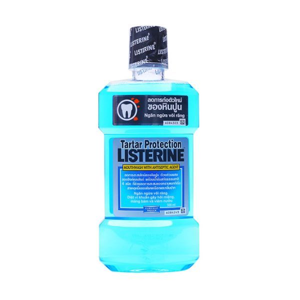  Nước Súc Miệng Ngăn Ngừa Vôi Răng Listerine Tartar Protection (750ml) 