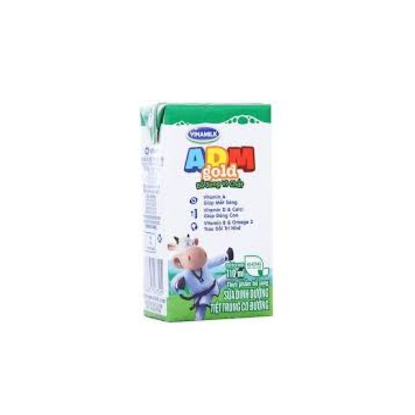 Sữa Tiệt Trùng ADM Gold Vinamilk Có Đường (110ml)