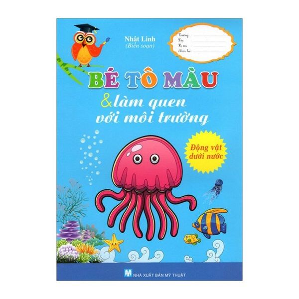 Bé Tô Màu Và Làm Quen Với Môi Trường - Động Vật Dưới Nước