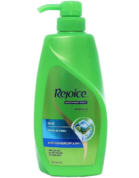 Dầu Gội Rejoice Làm Sạch Gàu 3 Trong 1 (650g)