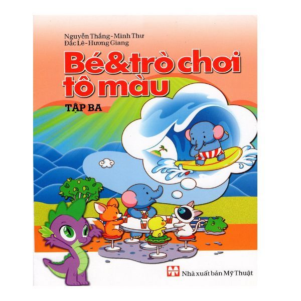 Bé Và Các Trò Chơi Tô Màu -Tập 3