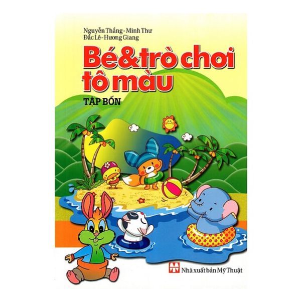 Bé Và Các Trò Chơi Tô Màu - Tập 4