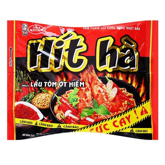 Mì Tôm Hít Hà - Vị Lẩu Tôm Ớt Hiểm ( 78g)