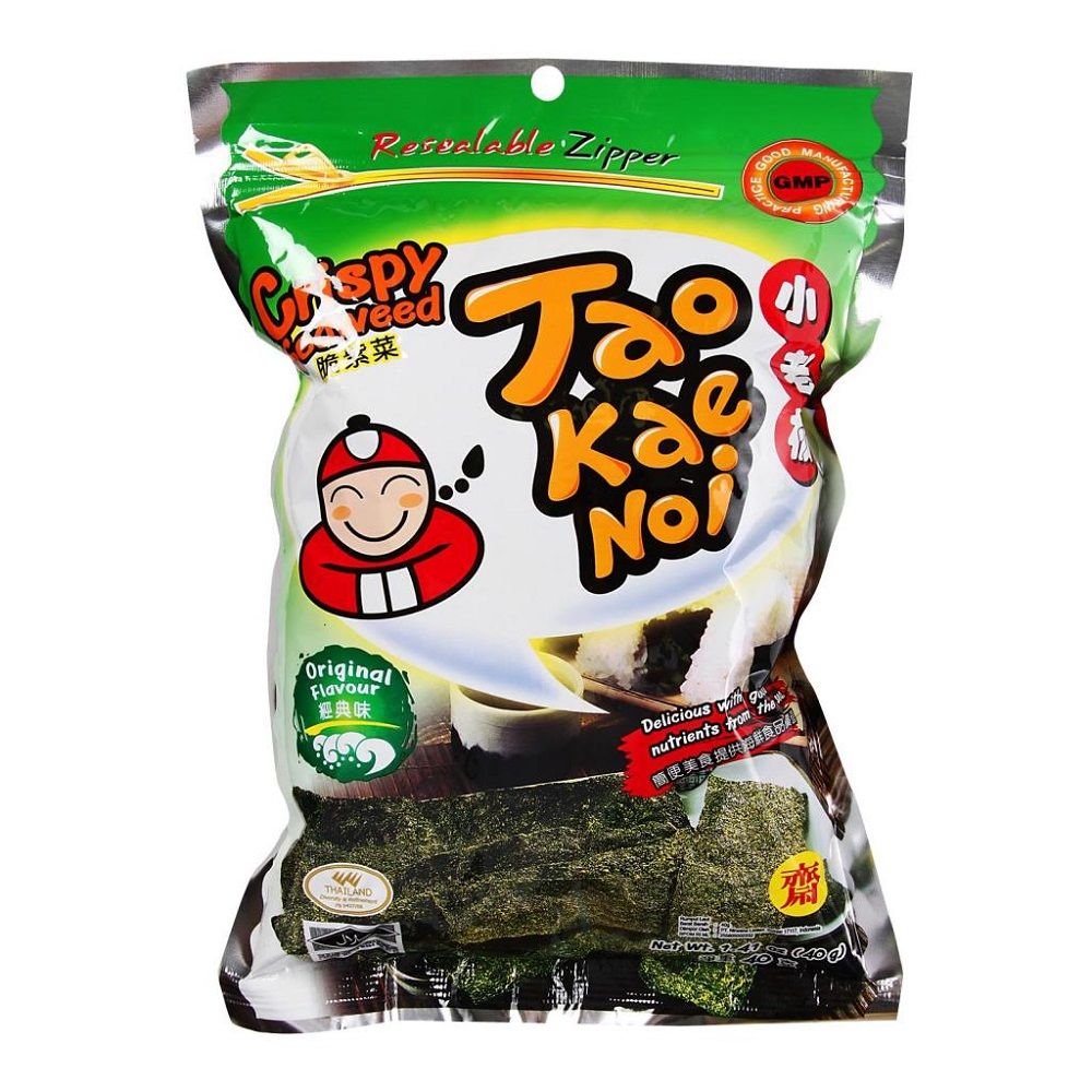Bánh Snack Rong Biển Giòn Cậu Chủ (Taokaenoi) Vị Truyền Thống 32g