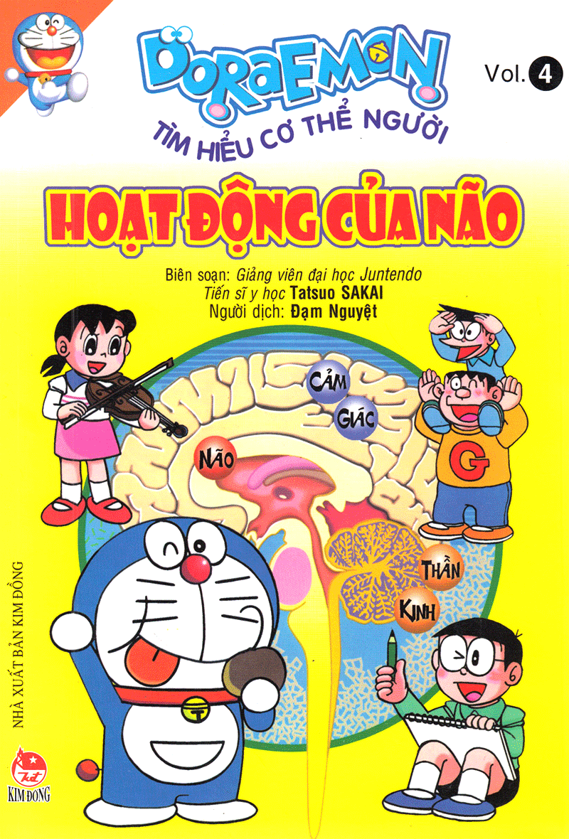 Doraemon Tìm Hiểu Cơ Thể Người - Vol 4 Hoạt Động Của Não