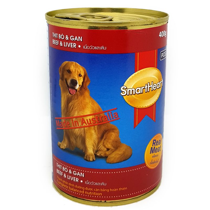 Thức Ăn Đóng Hộp Dành Cho Chó - Thịt Bò & Gan (400g)