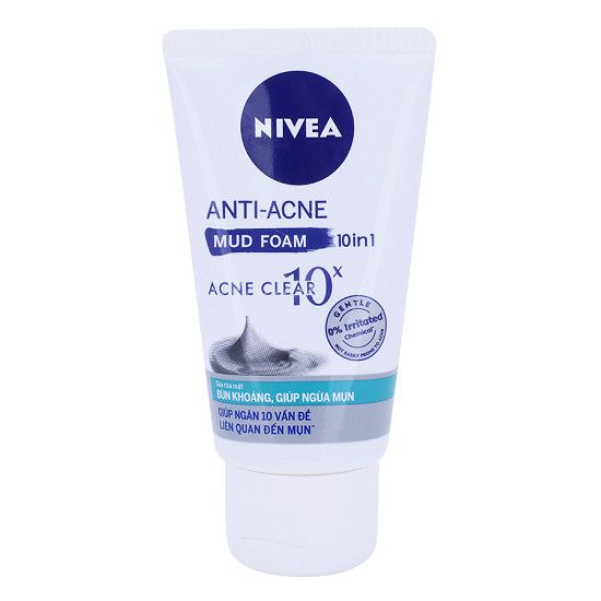 Sữa Rửa Mặt Nivea Bùn Khoáng Giúp Ngừa Mụn (50G)