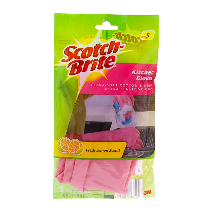 Găng Tay Gia Dụng Cao Cấp Hương Chanh Cỡ Nhỏ Scotch-Brite