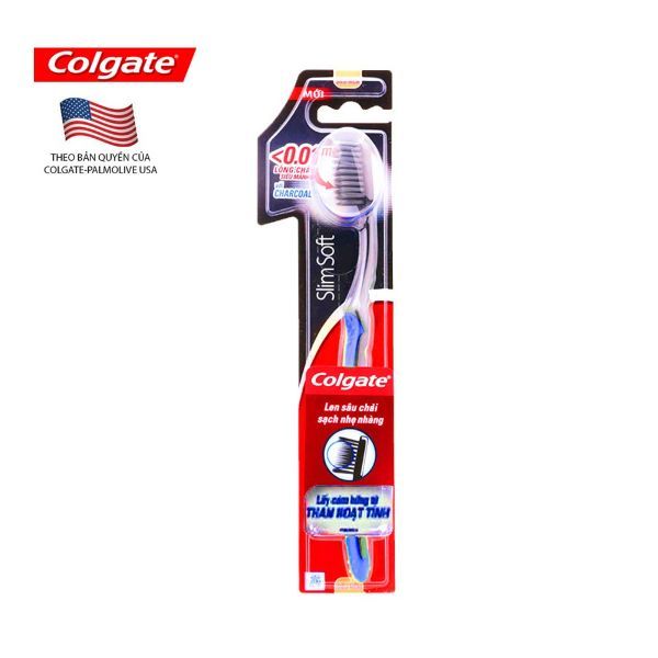  Bàn Chải Đánh Răng Colgate Slimsoft Charcoal 