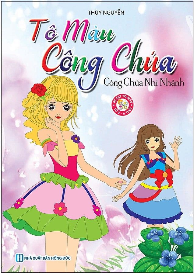 Tô Màu Công Chúa - Công Chúa Nhí Nhảnh