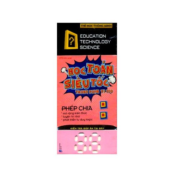 Thẻ Học Thông Minh - Học Toán Siêu Tốc Trong Phạm Vi 100 - Phép Chia