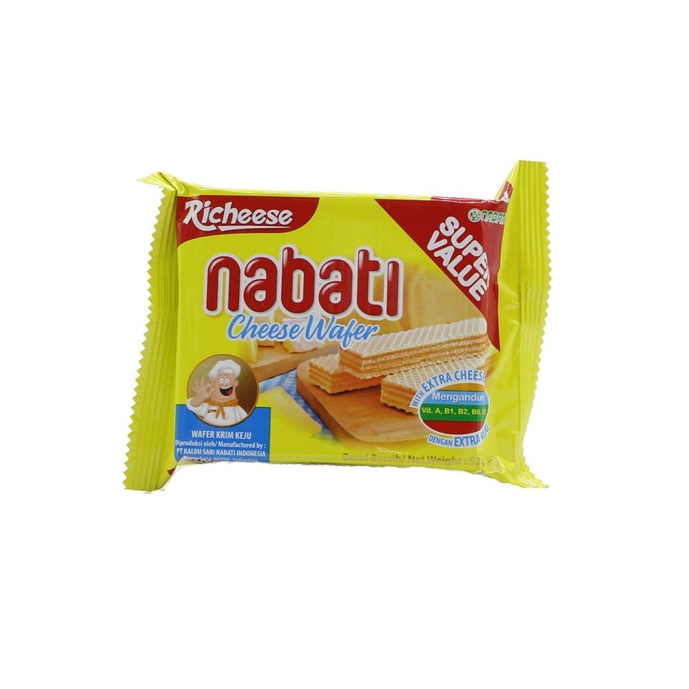 Bánh xốp phomai Richeese Nabati 58gr*60